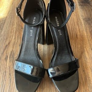 Black formal platform heels: size 8.5, Brand: Madden girl